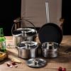 OEING Outdoor Stainless Steel Cookware Set
