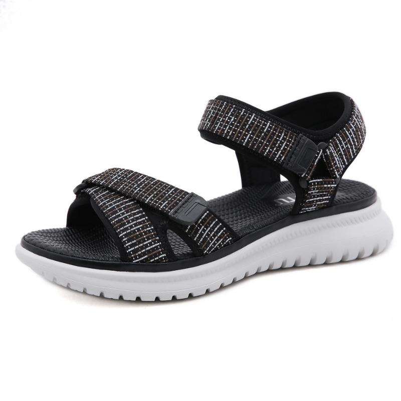 2025 New Sports Summer Sandals For Women's College Style Sloping Wedge Light And Comfortable Students' Shoes Casual Comfortable