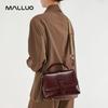 Women Natural Cow Leather Shoulder Bag Ladies Retro Commuting Durable Cowhide Bags Female Luxury Designer Handbags for Lady New