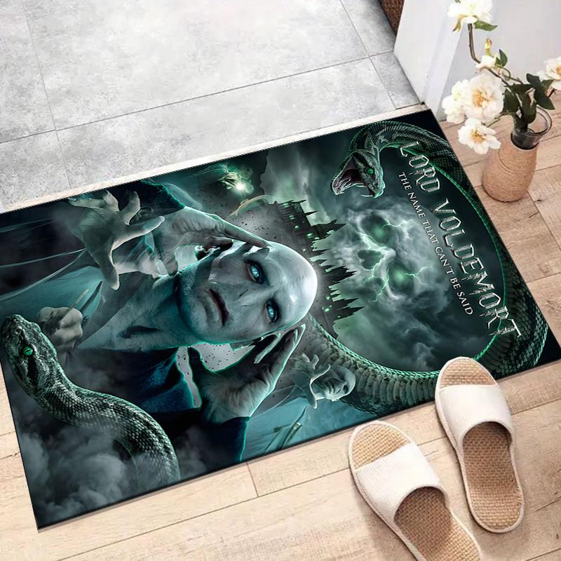 1pc Hogwarts5 Design Printed Area Rug Carpet for Bedroom Living Room Home Decor Rugs Mat Non Slip Mat Rug for Bedside