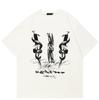 Streetwear Morsom Grafisk T-skjorte Bomulls-t-skjorte Unisex Topper Tees Sommer Kortermet T-skjorte