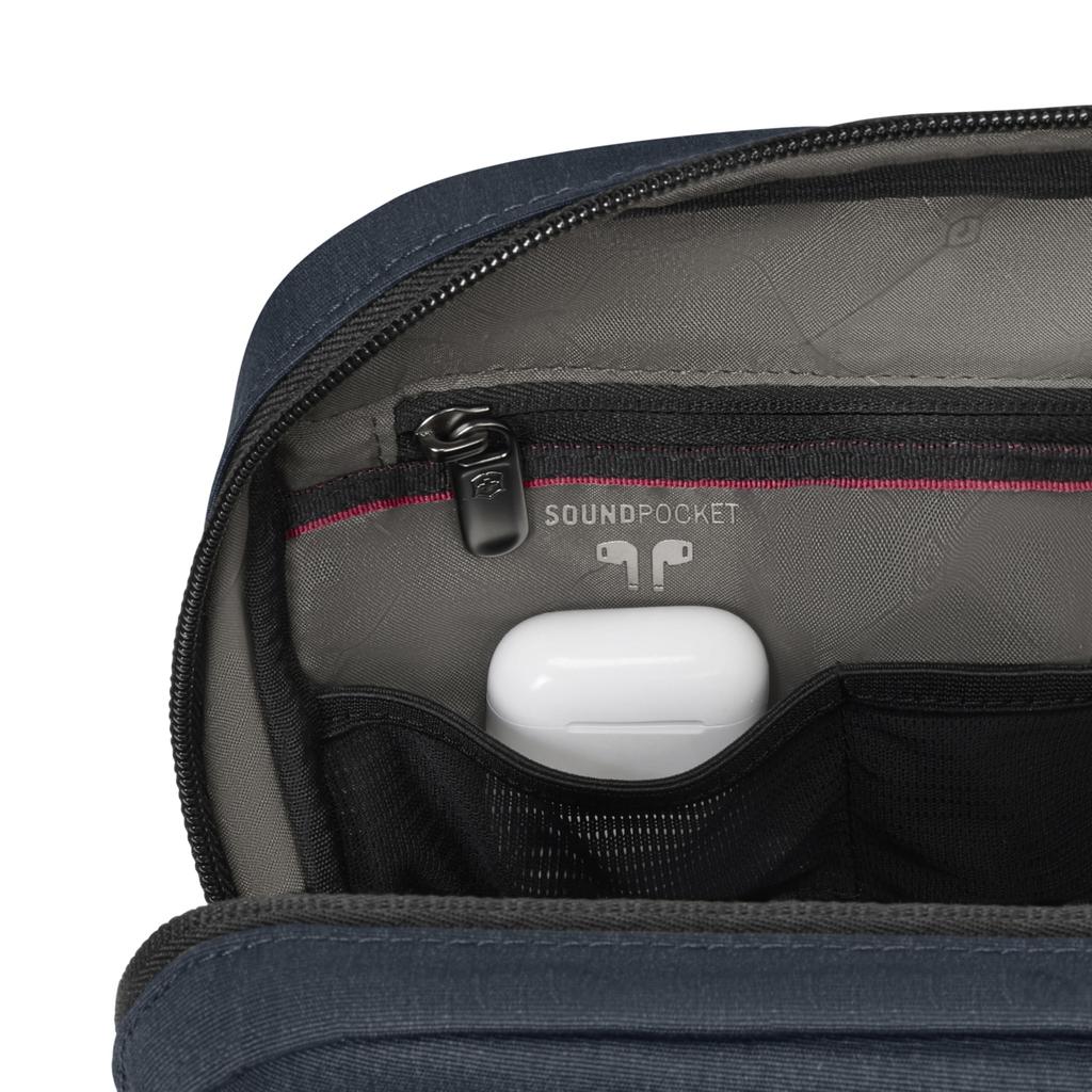 Victorinox Architecture Urban2 Crossbody Bag with Tablet Shoulder Antibacterial Blue 10-inch Pocket, Bag, Material, Compartment, Multi-Tool Handle,