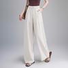 Curved Knife High-Waisted Wide-Leg Pants for Women - Spring/Autumn 2026 Casual Loose Drape Style