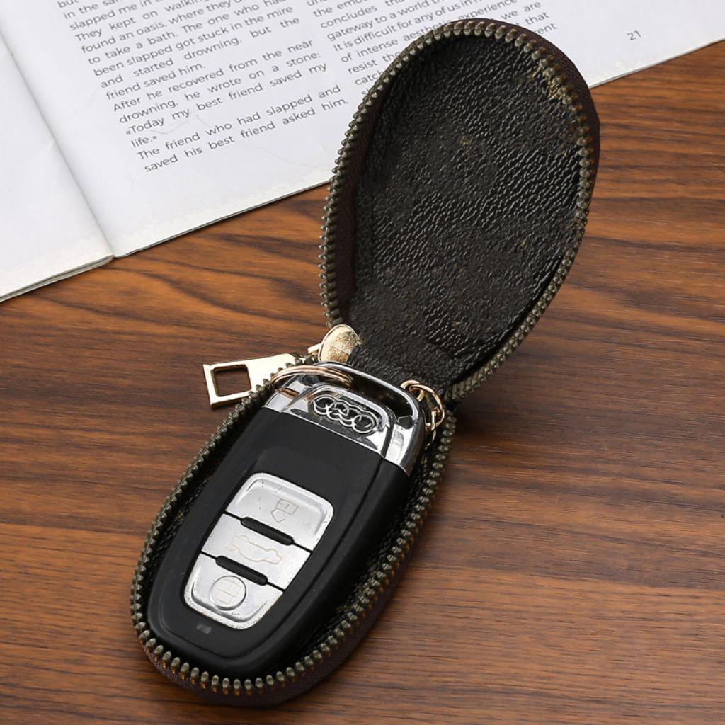 Compact Mini Key Case - Multifunctional, Portable & Cute Zipper Bag for Men & Women