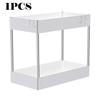 Kitchen Under Sink Storage Organizer 2 Tier Drawer Multipurpose Rack Cabinet Under Sink Storage Rack Bathroom Kitchen Organizer