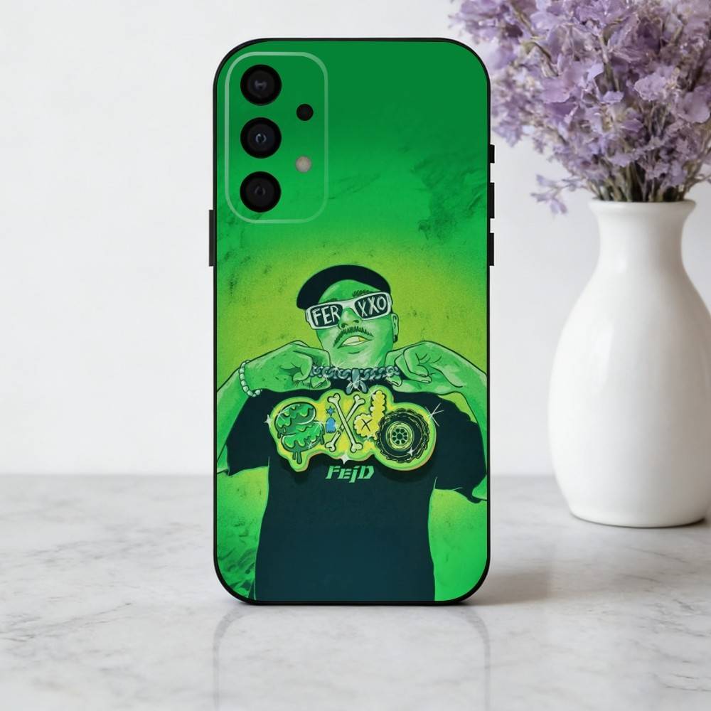 F-Feid-D F-Ferxxo S-SIXDO S-Singer  Phone Case For Samsung Galaxy A73,A72,A71,A70,A53,A52,A51,Soft Silicone Black Cover