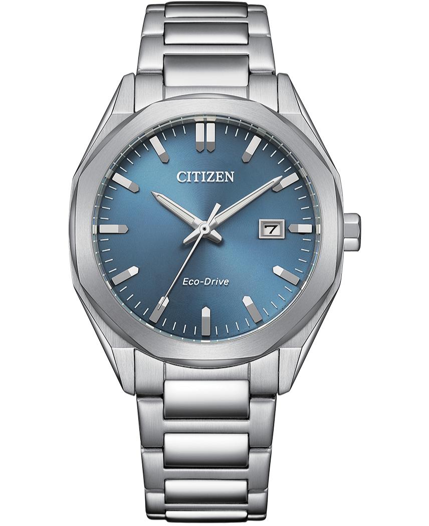 Мужские часы CITIZEN Eco-Drive 38 мм BM7620-83M синий