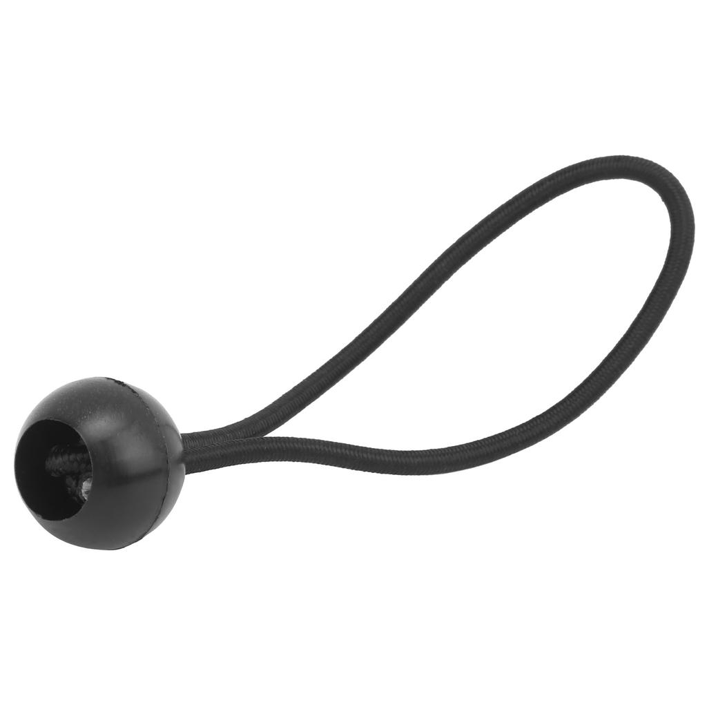 10pcs Tent Clip Fixed Ball Clip Ball Bungee Cords with Elastic String for Canopy TentBlack