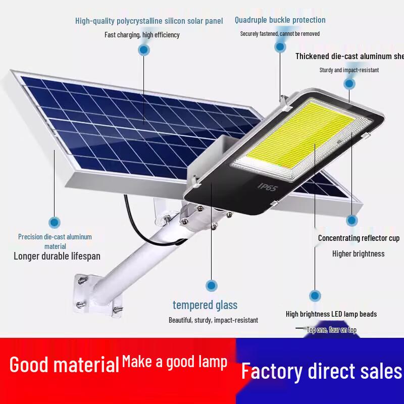 Luz de Calle LED Solar Jun Ding Ying