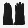 DakS Black Dog Embroidery Wool Women S gloveS Dcgv9f203bk