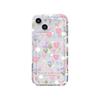 Vollbild Blumen Schmetterling für iPhone17ProMax Handyhülle Apple 16Pro Airbag 14/15 Nische x