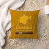 C-Cohibas Cigarette Office Cushion Pillowcase Car Cushion Cover45X45CM Lumbar Pillowcase Sofa Pillowcover