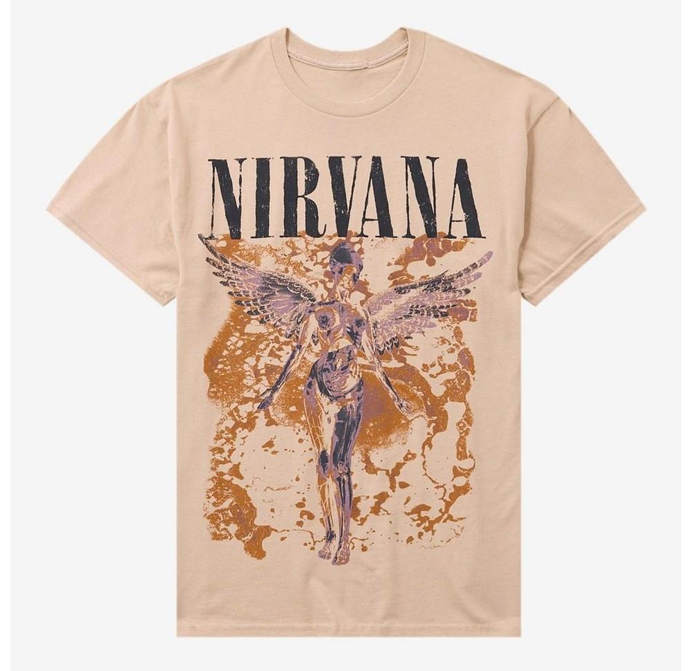 Футболка Nirvana In Utero Размеры S-5XL Репринт Унисекс Футболка L