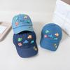 Cartoon Children Sports Hats Vehicles Pattern Baby Sun Visor Hat Toddler Peaked Caps  Boys Girls