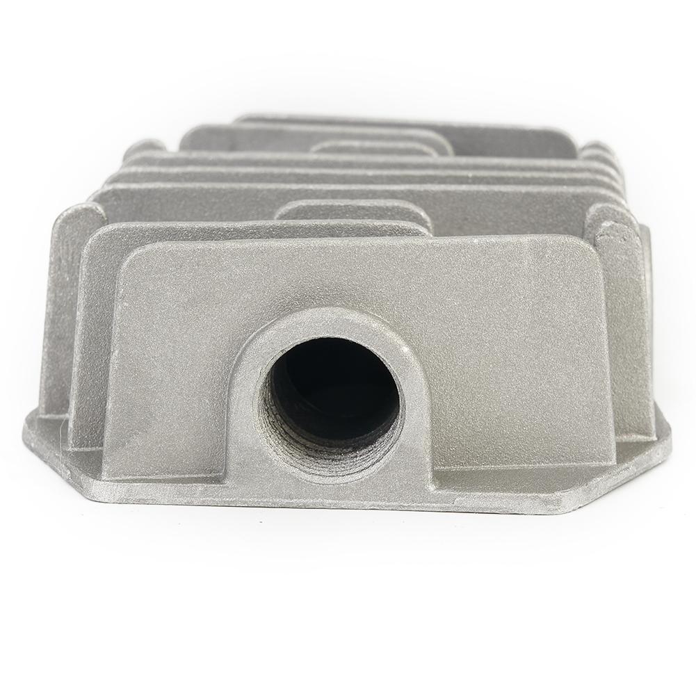 

Cast Aluminum Air Compressor Cylinder Head Designed for High Temperature Resistance Features G1/2in Threads at 48x72mm Distance China Mainland