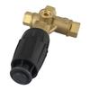 VRT3-310 Unloader, Black Spring, 4500 PSI, 10.5 GPM, Adjustment Knob, Brass High Pressure Cleaning Machine Parts