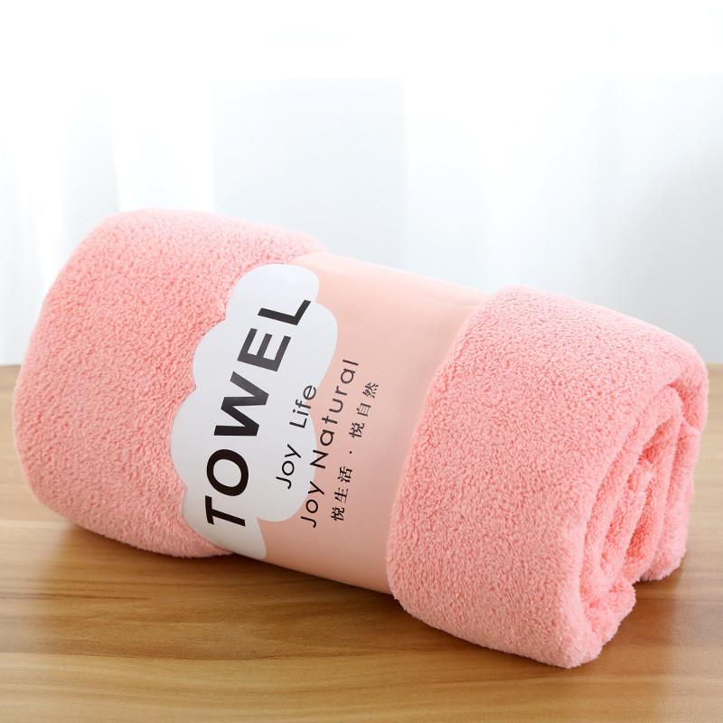 Coral Fleece Bath Towel 70x140cm Soft Absorbent For Adults And Teens