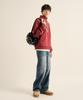 Seteo Lawton Half Zip Sweatshirt Burgundy