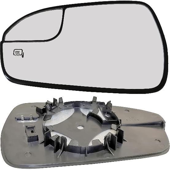 

Right Passenger Side Power Heated Convex Mirror Glass Compatible with 2013 2014 2015 2016 2017 2018 2019 2020 Fusion w/Rear Plate- Replace Left