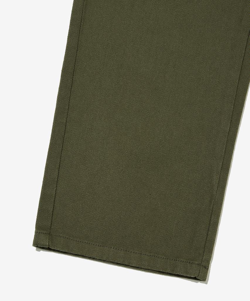 Seutaendeuobeo Straight Chino Pants [Olive Green]