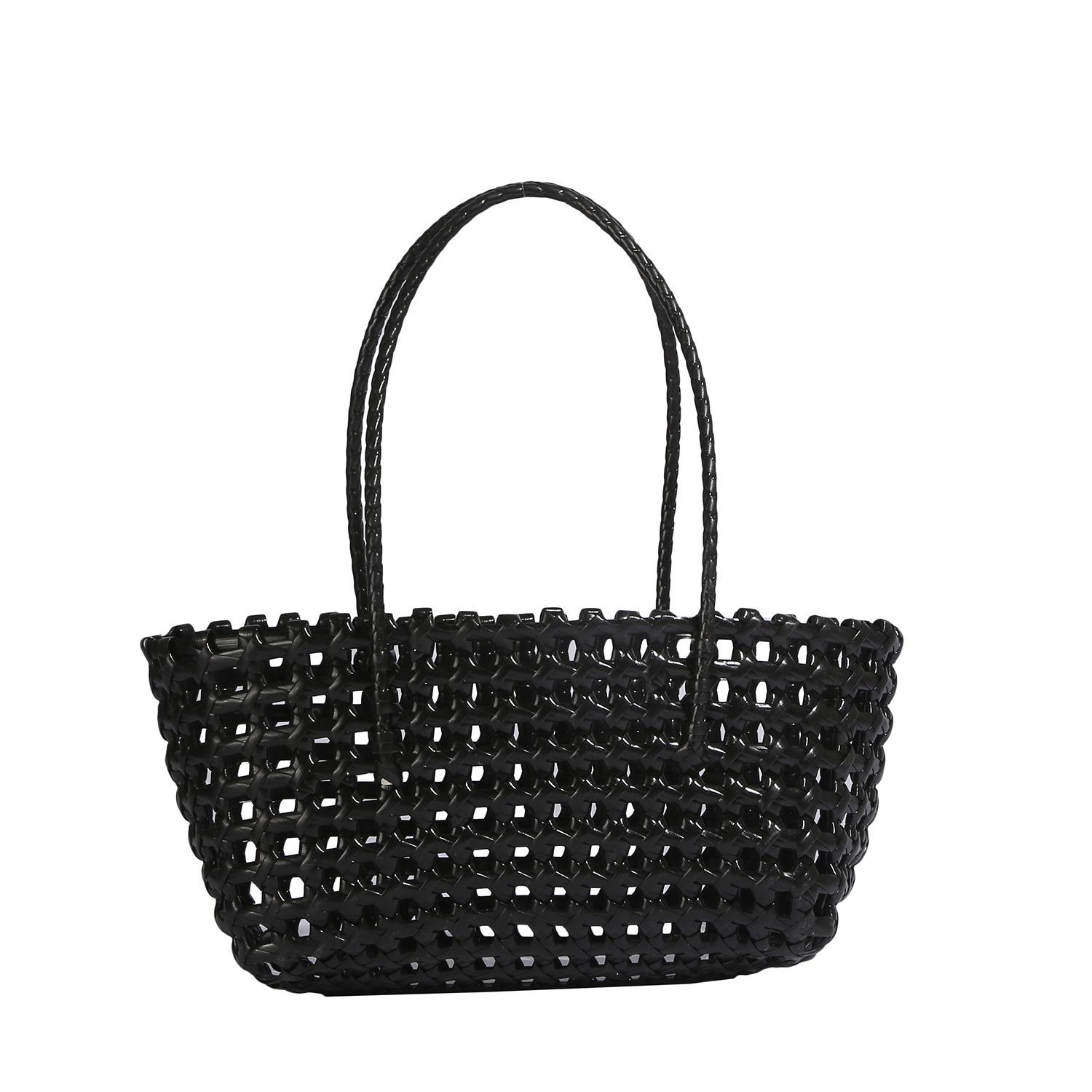 Женская сумка Пляжная сумка Повседневный тренд Универсальная сумка под мышкой чёрный