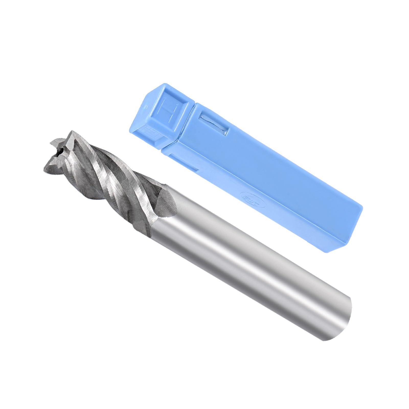 

CoCud 4 Flute Helix End Mill Bit Diameter 9mm Length 22mm High Speed Steel