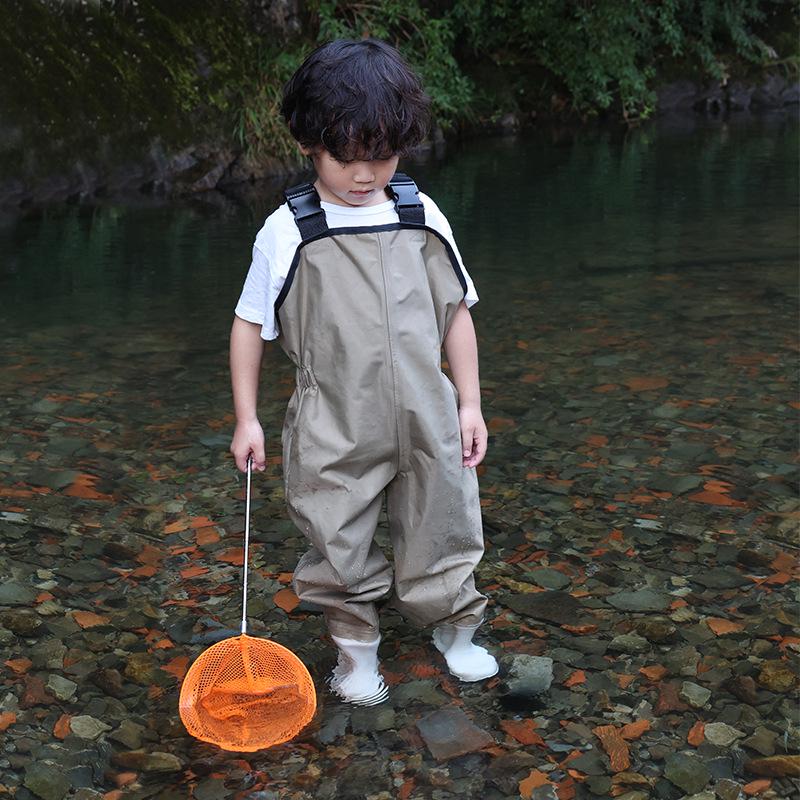 Stivali da Pesca Impermeabili per Bambini - Tuta Estiva Un Pezzo per Giocare