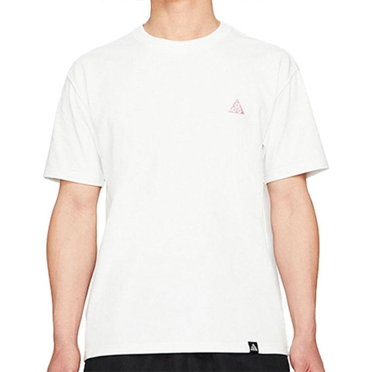 Nike ACG Casual Sports Round Neck Breathable Short Sleeve T-Shirt Unisex Tops White DC5357-121