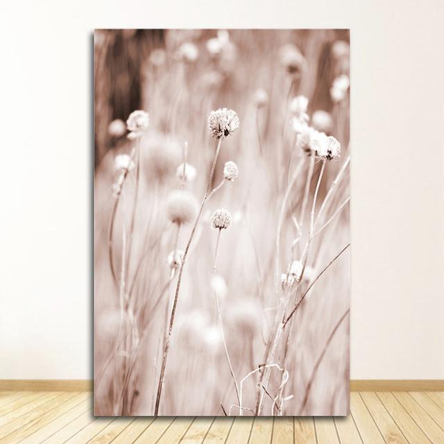 Painting Nordic Style  Living Room Decor Grass Nature Picture Scandinavian Poster Landscape Wall Art Canvas Print