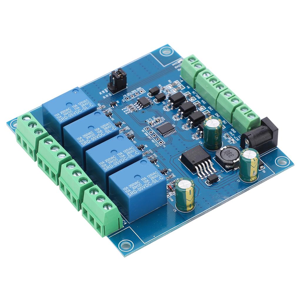 Relay Module 4 Channel Switch Input and Output Circuit Control Board Component DC 7 24V