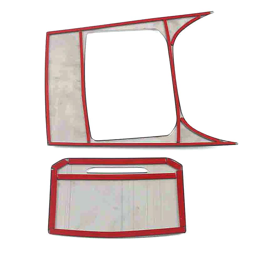 Interior Accessory For Haval Jolion 2024 2024 Car Center Control Storage Box Organizer Panel Cover Trim Stainless Steel Sticker