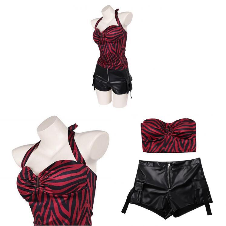 Set Costume Obsession Nikki Con Tessuto Elastanico Per Performance di Halloween