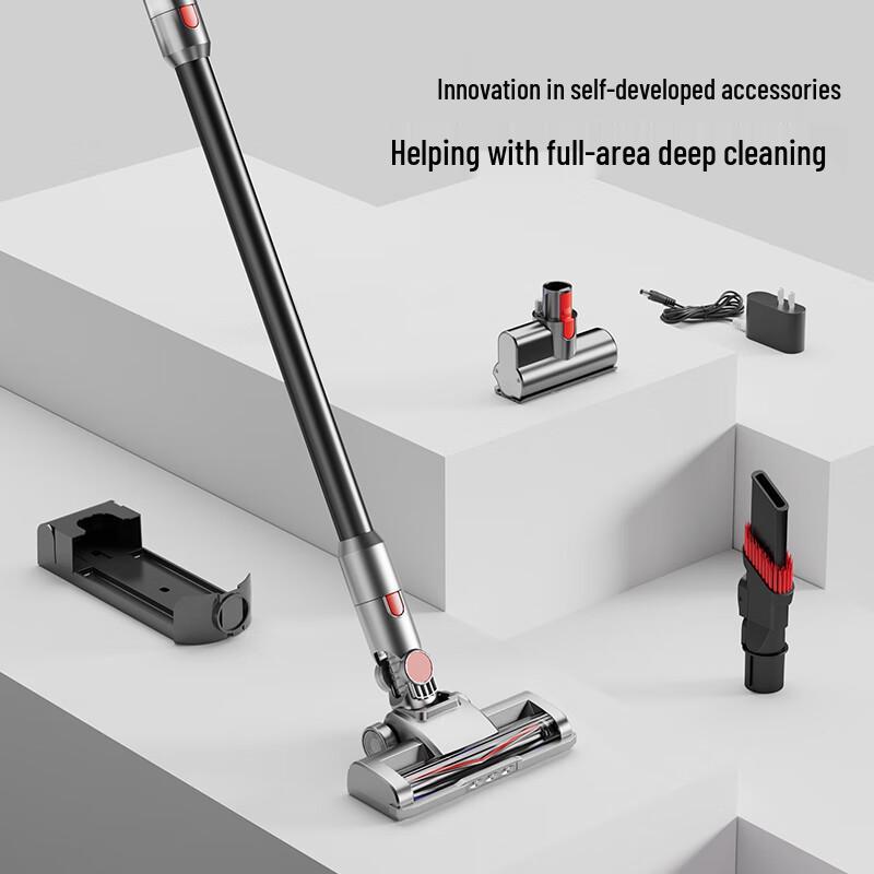 Puppy S006 Cordless Wet/Dry Vacuum with Green Light Dust Detection