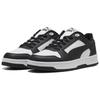 Puma Rebound Slam Panda Colorway Classic Versatile Style Unisex Sneakers Black 407169-01