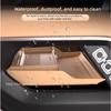 For BYD Denza B8 2025 2026 Car Center Console Double-layer Silicone Anti Slip Storage Box Interior Modify Accessories