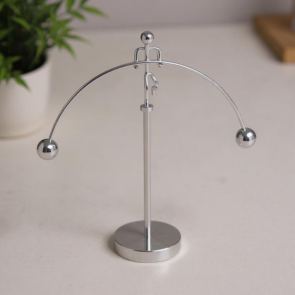 Stainless Steel Mini Steel Balance To Y Balance To Y Kinetic Art Balance To Y Office Decorations Household