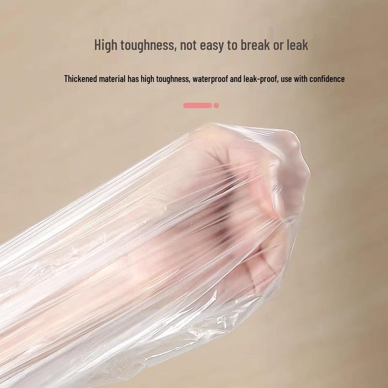 Thickened Disposable Bathtub Soaking Bag - Plastic Bath Cover for Home & Travel Use