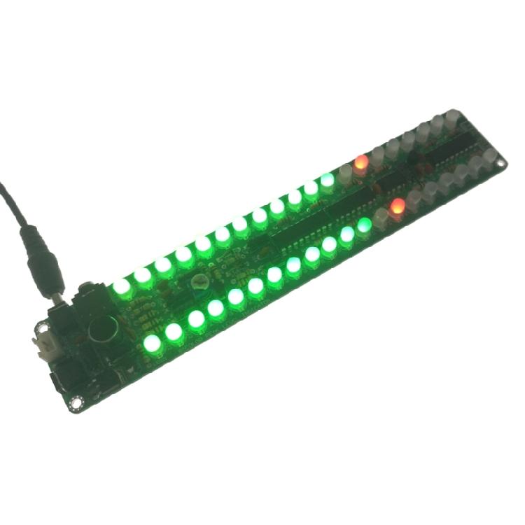 LED Audio Level Indicator Diy Kit Electronic Audio Sound Spectrum Analyzer Level
