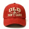 Adjustable Baseball Cap Embroidered Distressed Baseball Cap Embroidery Baseball Cap Comfortable For Gifting Outdoor Activities