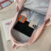 Women's Backpack Campus Large Capacity Backpack Student Schoolbag with Coin Purse