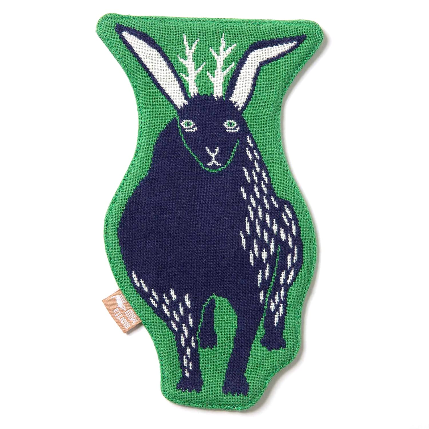 

Кусунокибаси Монори Морита Рогатый Заяц Прыгает в Подставке 10 х 18, MiW, Лес, Зеленый, Прибл.. см, A-69036-90-G