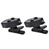 2Pcs Angles Adjustable LED Clip On Eyeglass Lamp 360 Degree Rotatable Black Eyeglass Reading Light LED Light Clip Night Reading