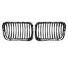 Car Front Racing Kindey Grilles For BMW 3  Series E36 LCI 1996-1999 M3  Slats Upper Grilles