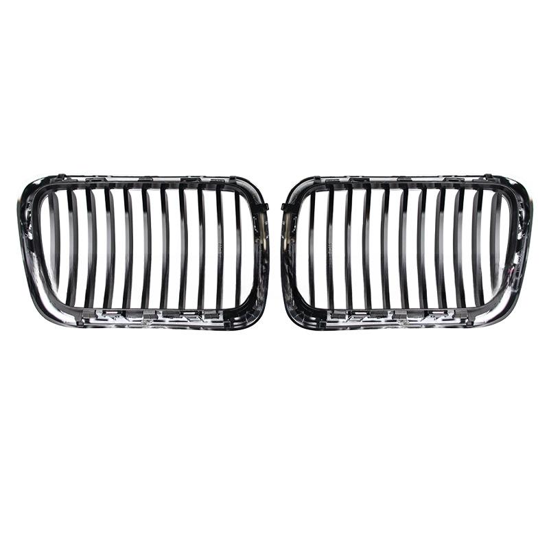Car Front Racing Kindey Grilles For BMW 3  Series E36 LCI 1996-1999 M3  Slats Upper Grilles
