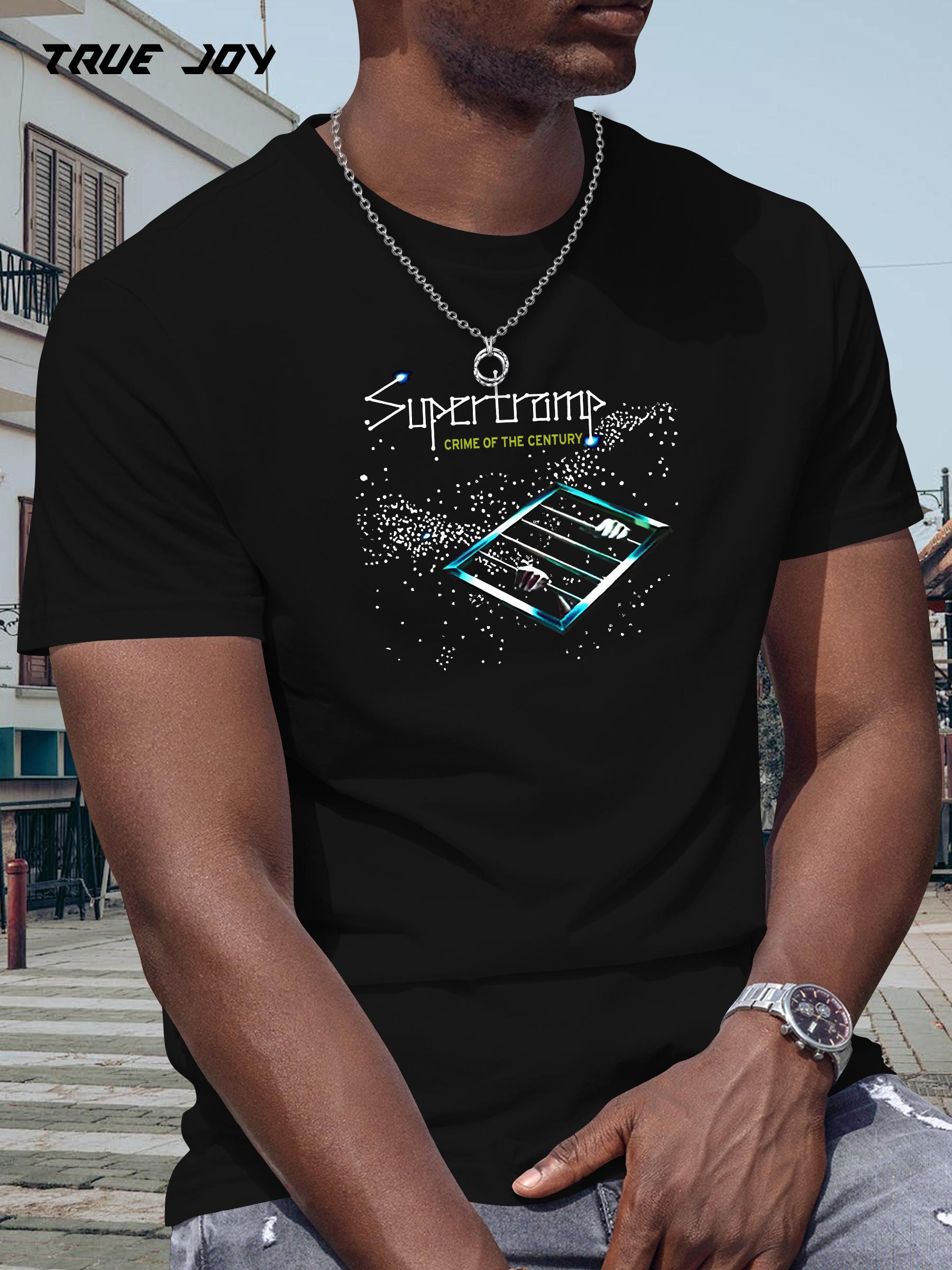Supertramp Graphic T-shirt - Crime of the Century Print XXXL