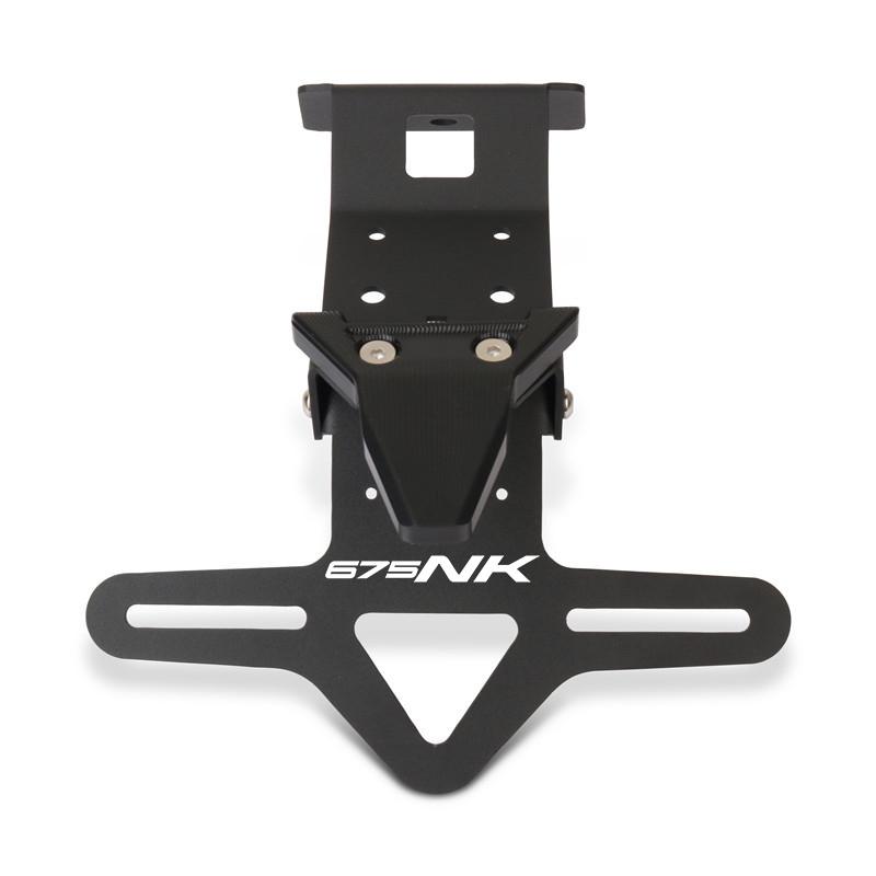 Motorcycle License Plate Holder Fit For 675SR 675NK 675 SR 675SR R Rear Short Tail Stock Light Tailstock Holder Bracket Kit