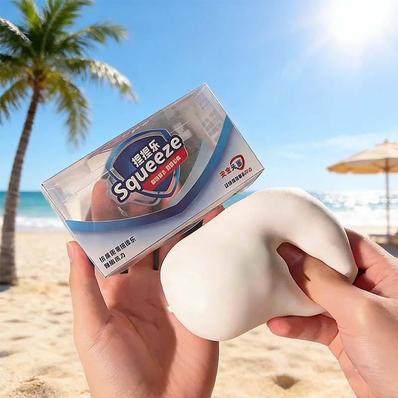 Schylling Needoh Nice Cube Cubo Sensoriale Fidget per Sollievo dallo Stress Ansia Strumento Sensoriale per la Concentrazione ADHD Gadget Calmante per Scrivania d'Ufficio