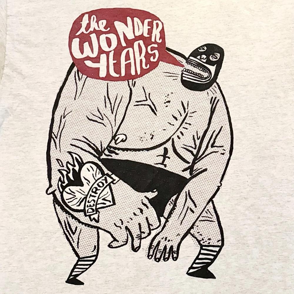 The Wonder Years Band Ash Gray COlor Shirt Unisex Concert S to 5XL Go85 Unisex T-Shirt S