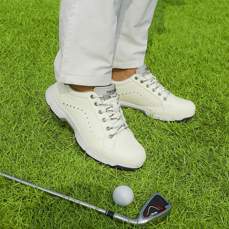 Men Golf Shoes Big Size Outdoor Training Sport Shoes Stable Anti Slip Walking Footwear