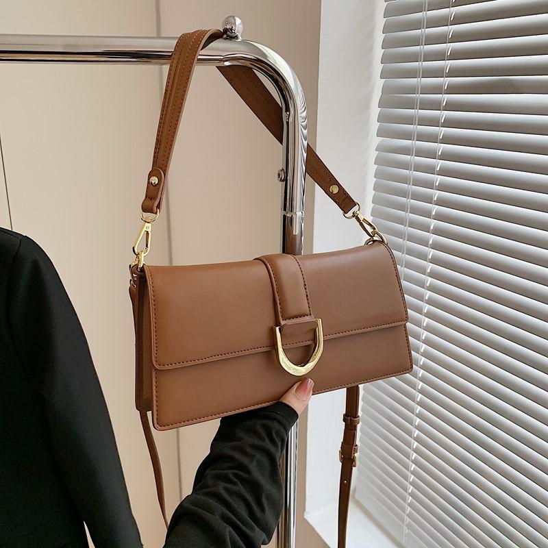 Premium Texture Bag Women's New Fashion Niche Single Shoulder Underarm Bag Crossbody Small Square Bag